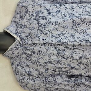 Men's Marcello Sport Button Down Shirt Size XL Blue AN2053